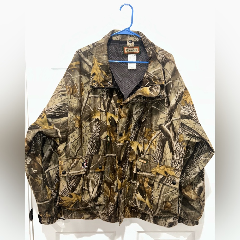 Remington Men’s Camouflage Coat Size XXL No Hood